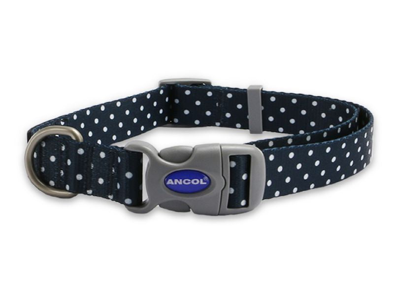 Soho Polka Dot Nylon Adjustable Collar S1.2