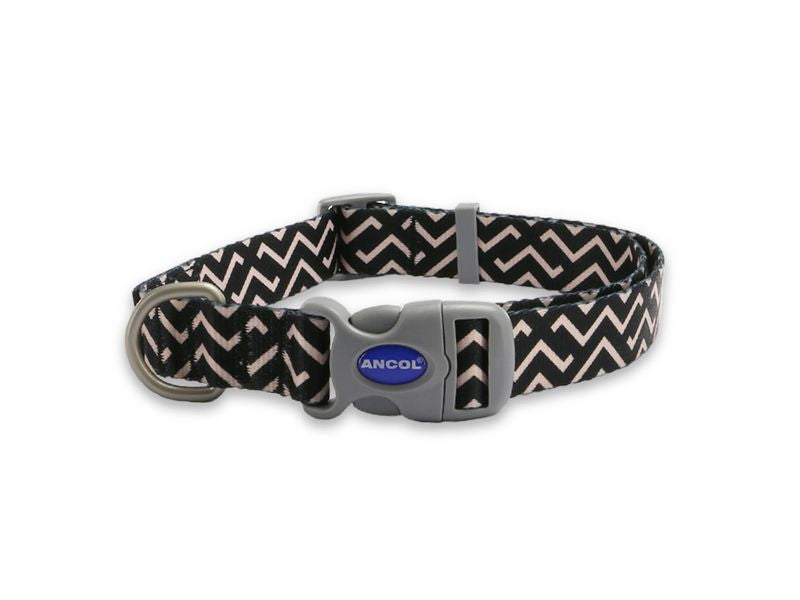 Soho Zigzag Nylon Adjustable Collar S5.9