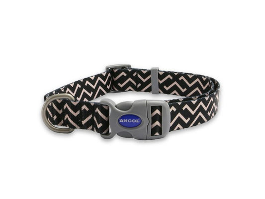 Soho Zigzag Nylon Adjustable Collar S5.9