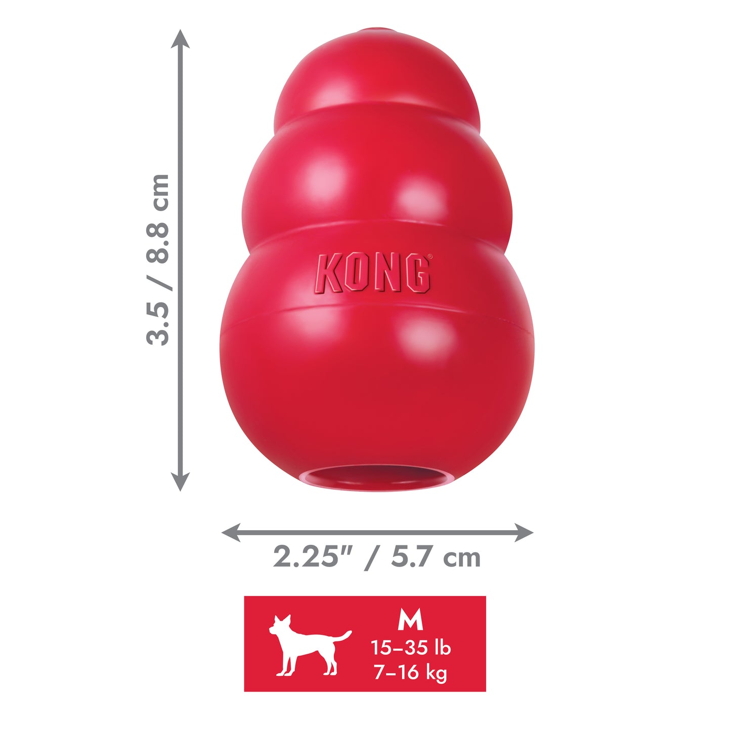 KONG Classic Toy M
