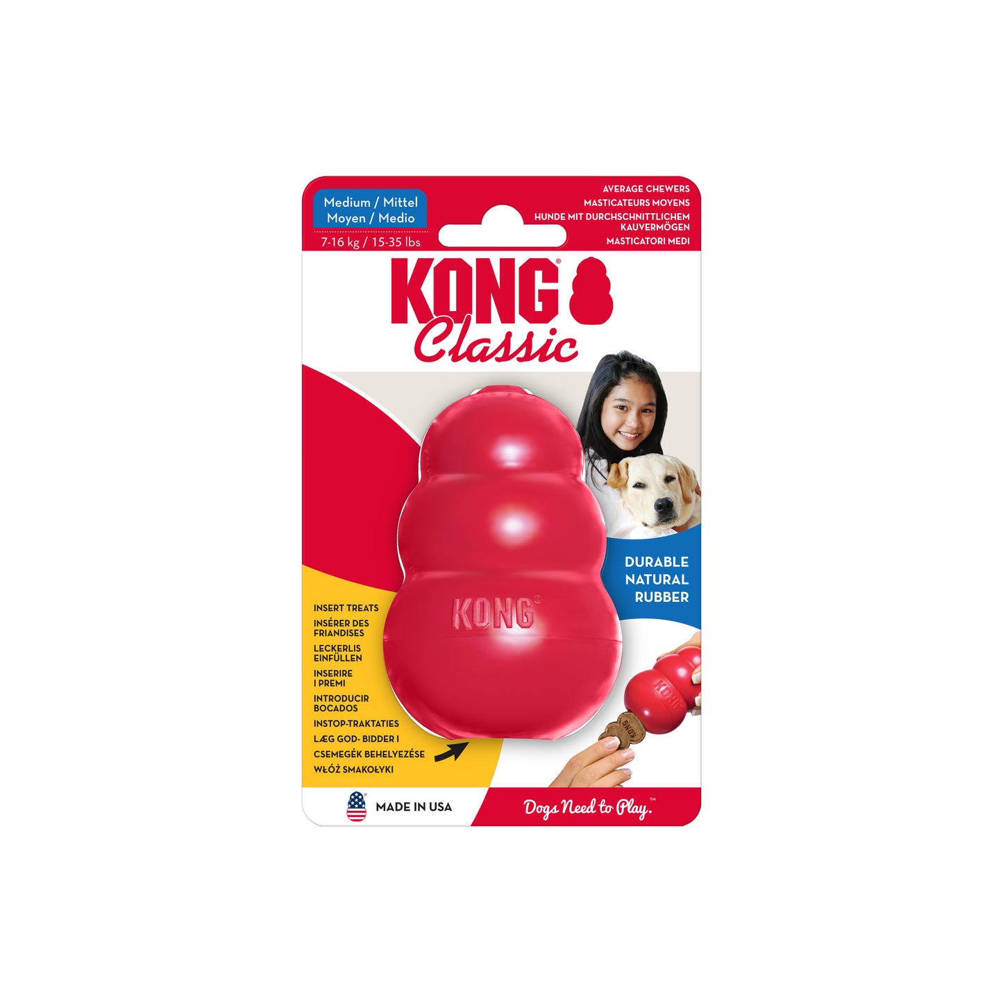 KONG Classic Toy M