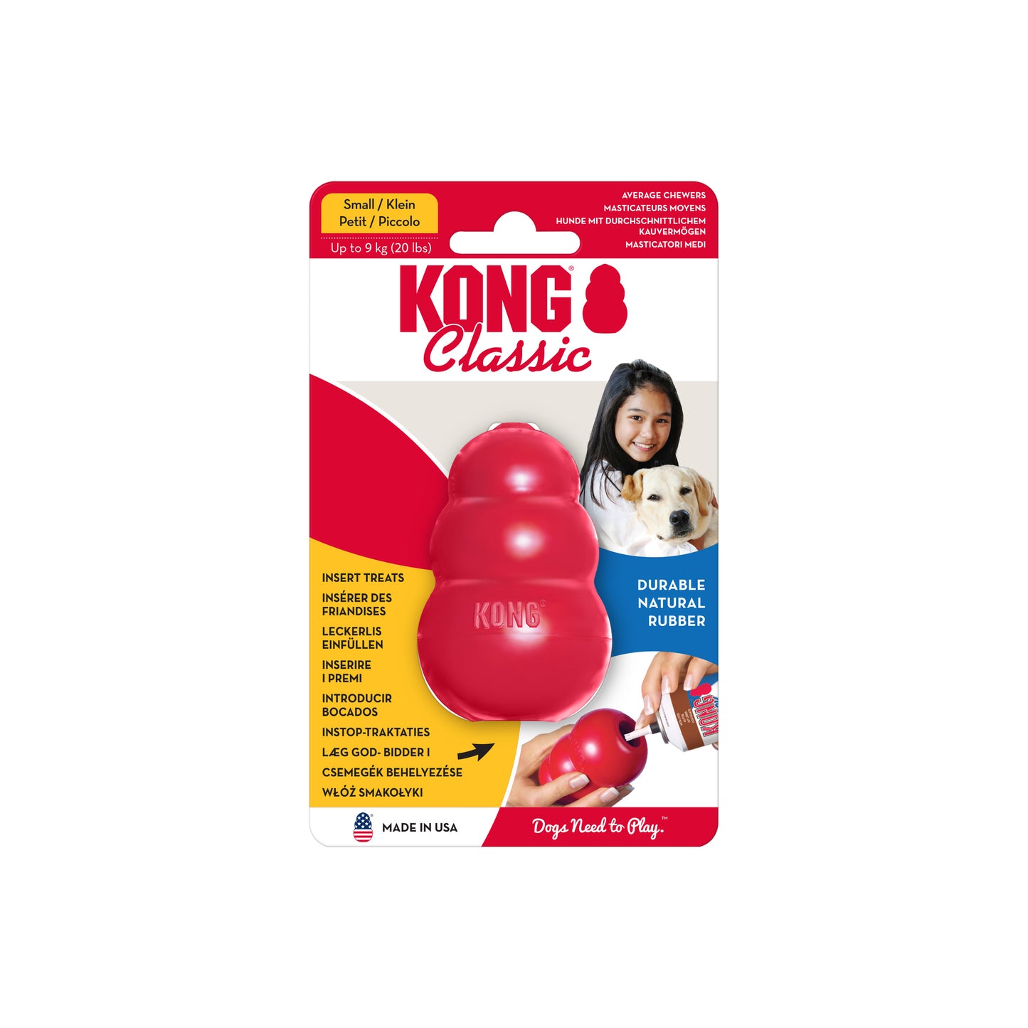 KONG Classic Toy S