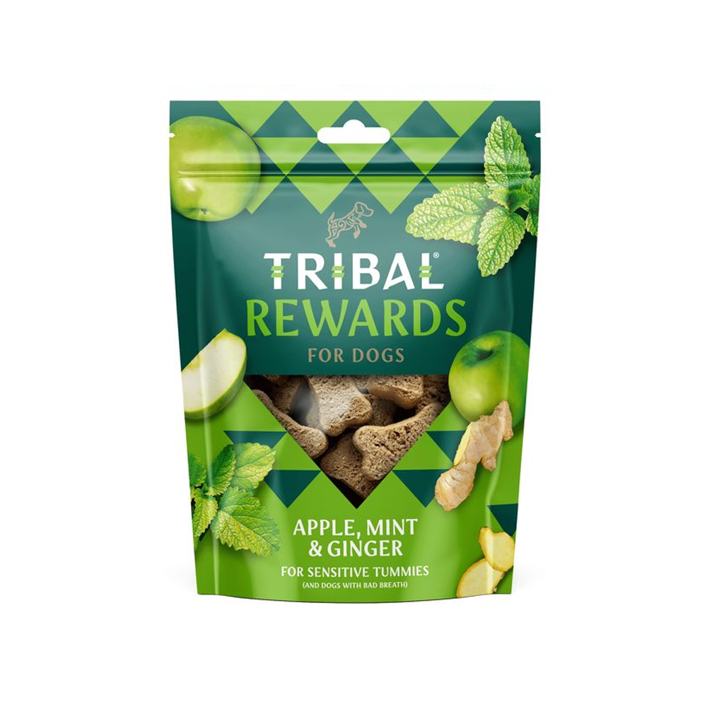 Tribal Baked Treats Apple, Mint & Ginger 125g