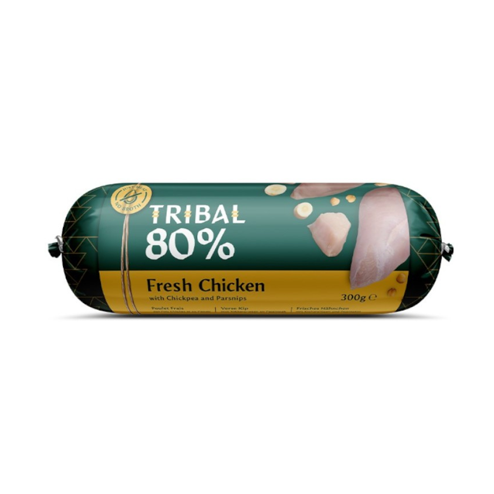 Tribal Grain Free Chicken Sausage Chubb 750g