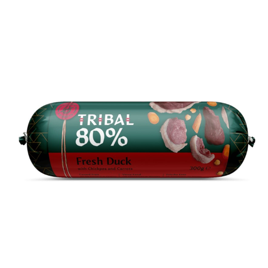 Tribal Grain Free Duck Sausage Chubb 750g