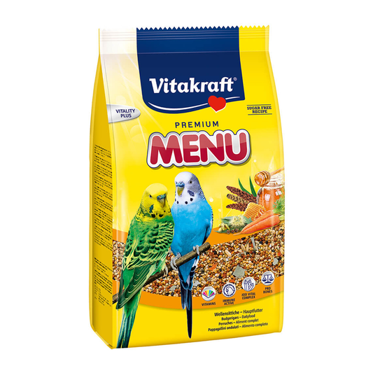 Vitakraft Budgie Premium Menu & Vital 500g