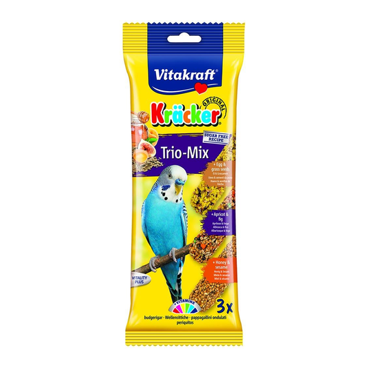 Vitakraft Budgie Honey/Egg/Fruit Sticks