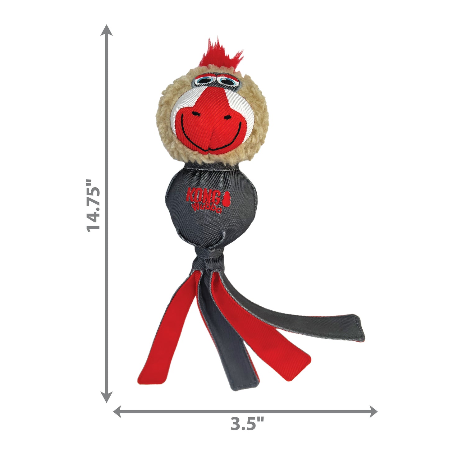 KONG Wubba Zoo Mandrill L