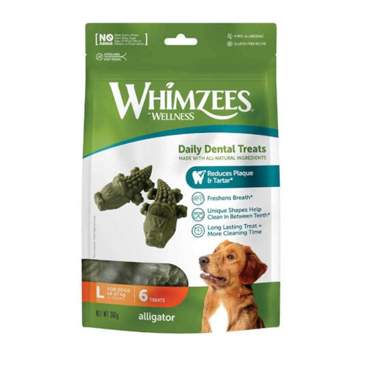 Whimzees Alligator Large 6pk