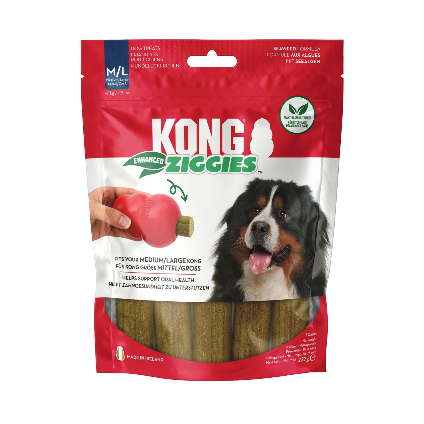 KONG Ziggies Enhanced M 227g
