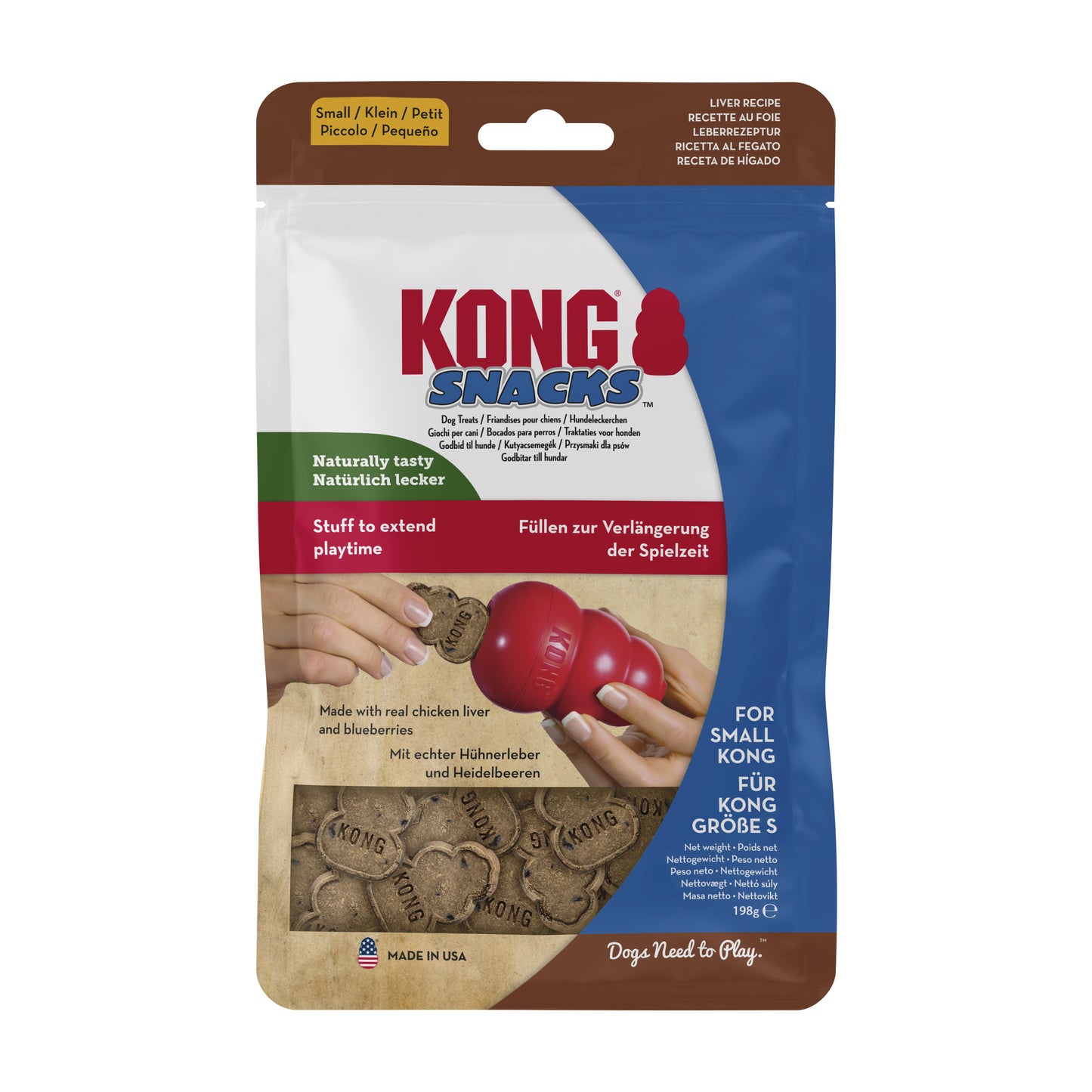 KONG Snacks Liver S 198g