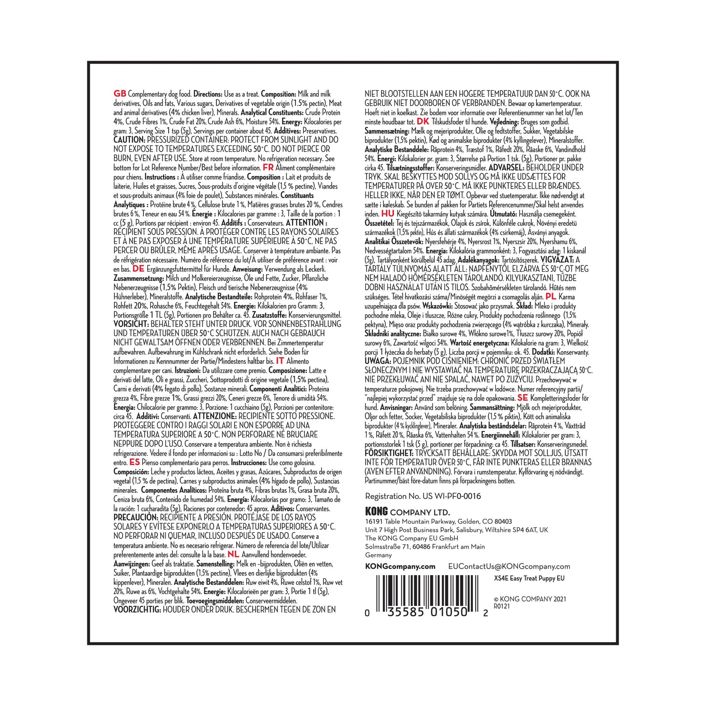 KONG Easy Treat Puppy