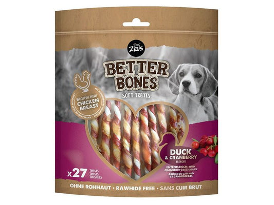 Zeus Better Bones Duck & Cranberry Twist 27pk