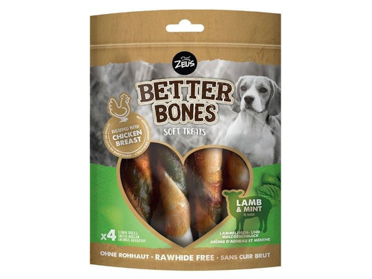 Zeus Better Bones Lamb & Mint Large Rolls