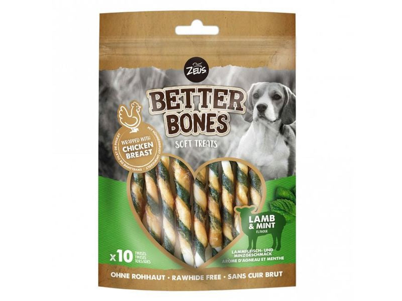 Zeus Better Bone Lamb & Mint Twists