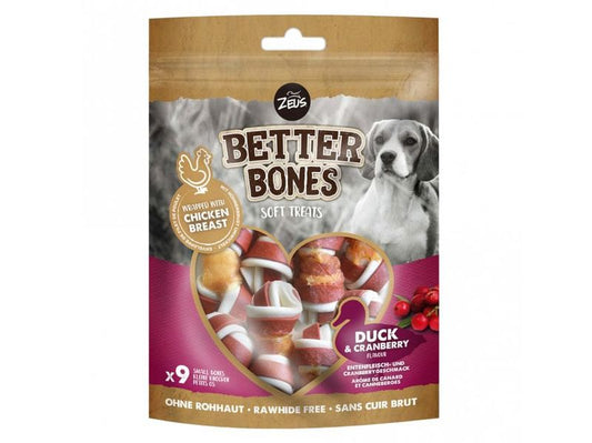 Zeus Better Bones Wrap Duck & Cranberry 7cm