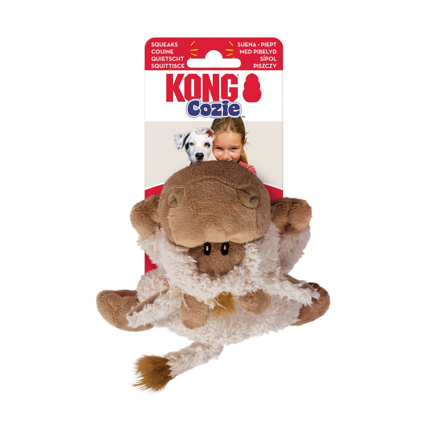 KONG Cozie Naturals Assorted M
