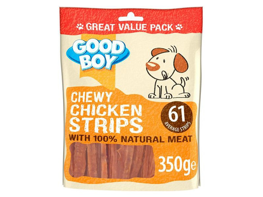 Good Boy Chicken Strips 350g Value Bag