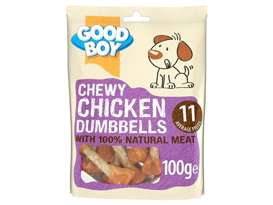 Good Boy Chicken Dumbbell's 350g Value Bag