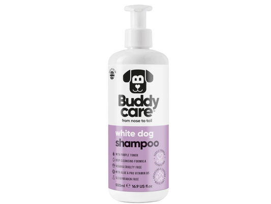 Buddycare White Dog Shampoo 500ml