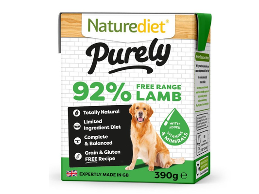 Naturediet Purley Lamb 390g