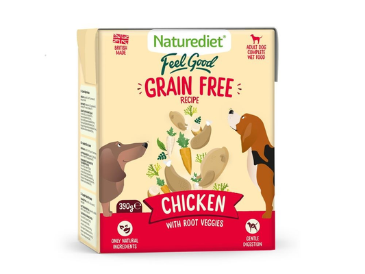 Naturediet Grain Free chicken 390g