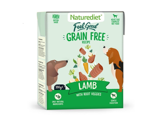 Naturediet Grain Free Lamb 390g