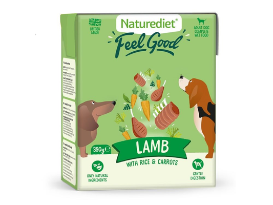Naturediet Feel Good Lamb 390g