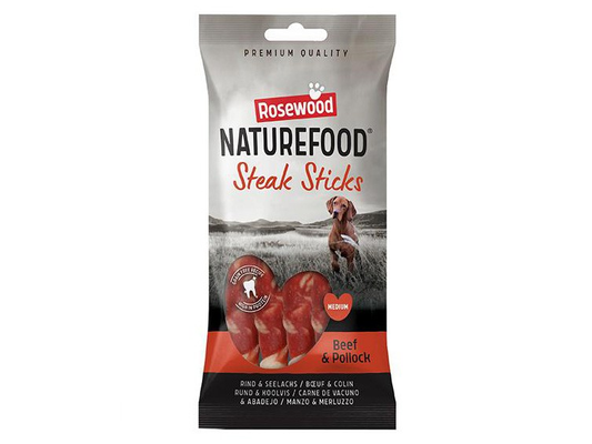 Naturefood Beef Steak Strips Medium 90g