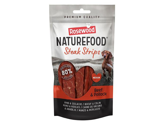 Naturefood Beef Steak Strips 100g