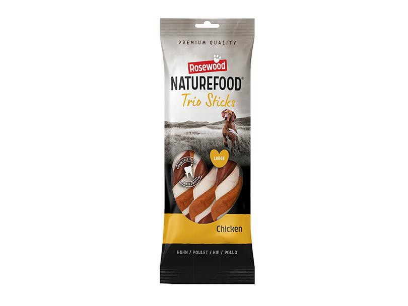 Naturefood Chicken Trio Stick Large 240g
