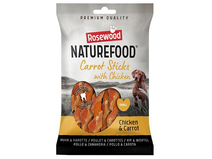Naturefood Chicken Wrap Carrot Stick 80g