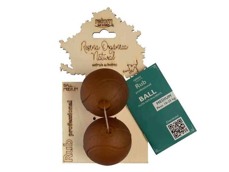 Retorn Rubber Ball Medium 2pk