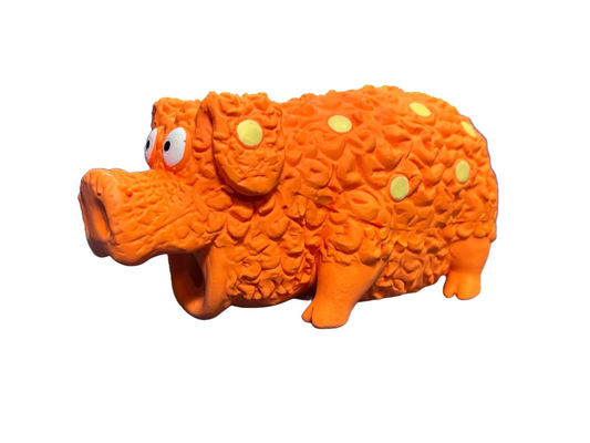 Pawise 6.7" Latex Pig Dog Toy