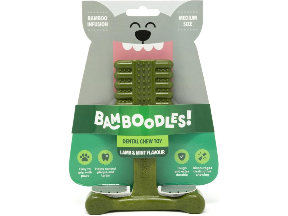 Bamboodles Dental Lamb & Mint 6"