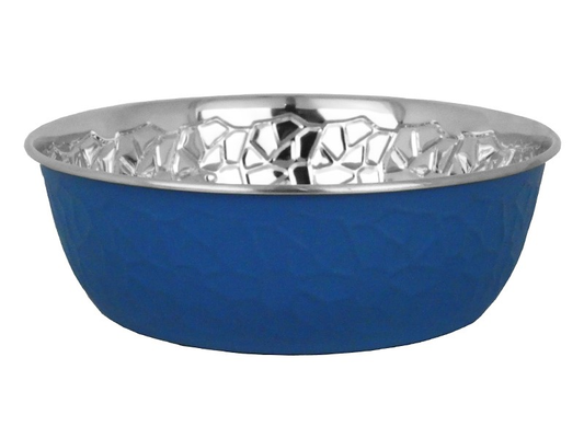 Mason Embossed Bowl Blue 3650ml