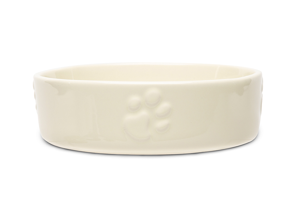 Scruffs Slow Feed Bowl 16cm cream