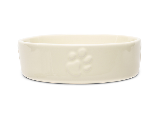 Scruffs Slow Feed Bowl 16cm cream