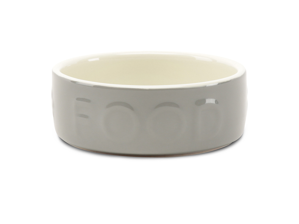 Scruffs Classic Food Bowl 13cm Grey