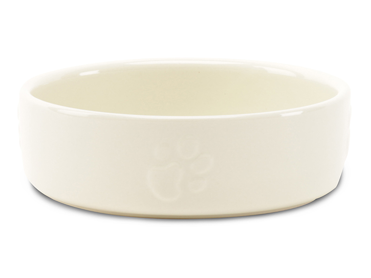 Scruffs Icon Food Bowl 15cm Cream