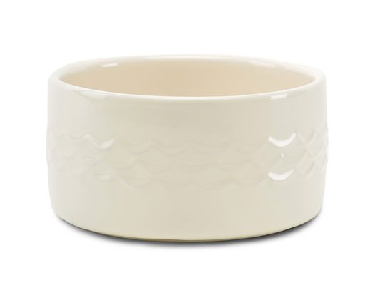 Scruffs Icon Water Bowl 20cm Cream