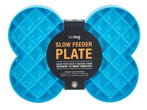 Lickimat Slow Dog Treat Mat Turquoise 26cm