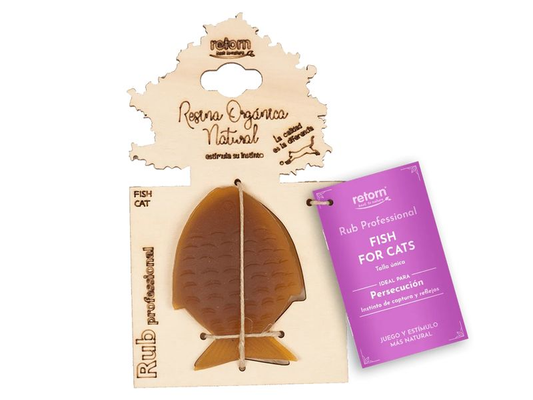 Retorn Rubber Fish For Cats