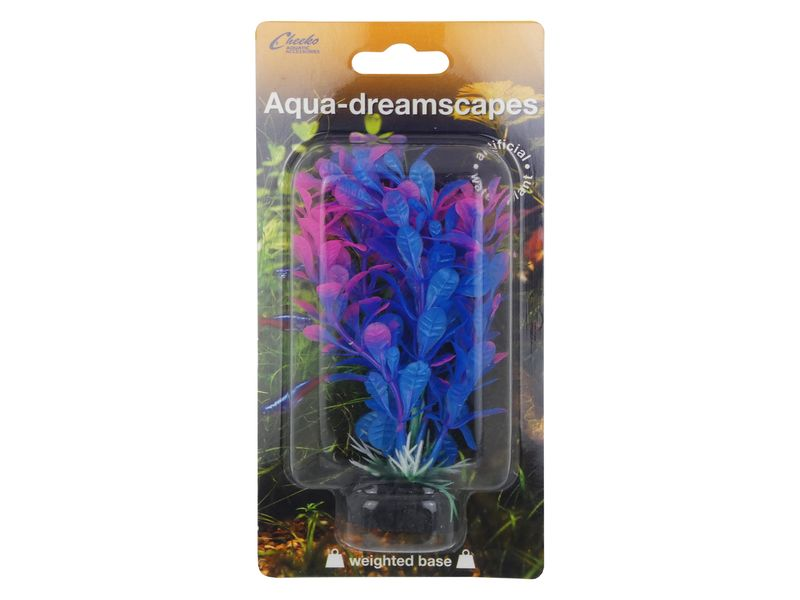 Purple Cardinal Flower 10cm Plastic Plant