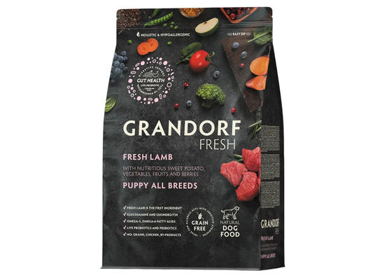 Grandorf GF Puppy Fresh Lamb 3kg
