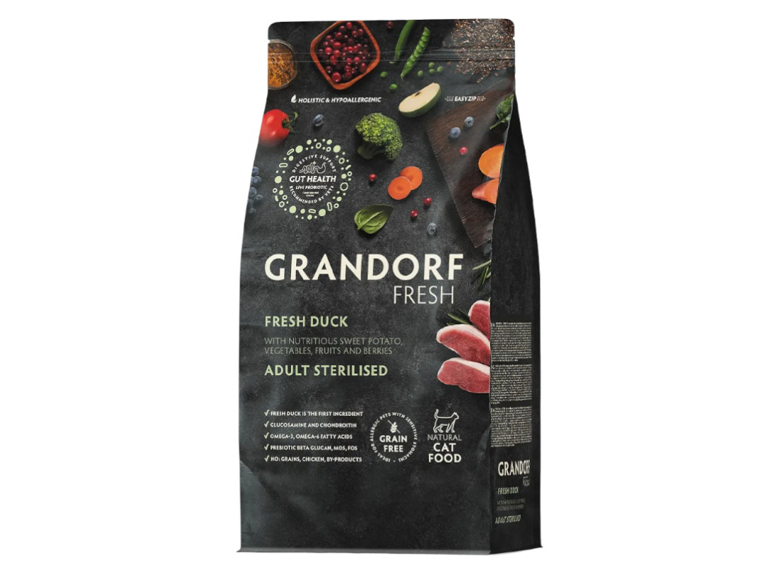 Grandorf GF Adult Med & Maxi Fresh Duck 10kg