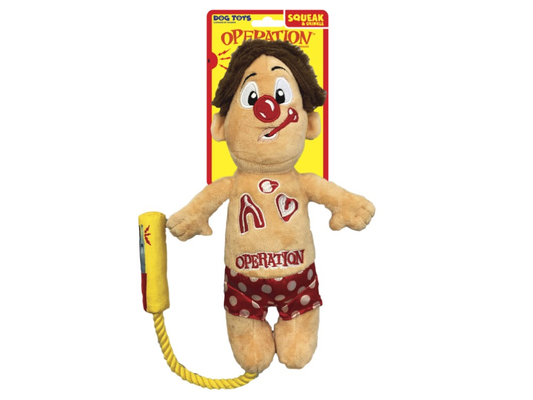 Hasbro Cavity Sam Crunch Rope Tug 12"