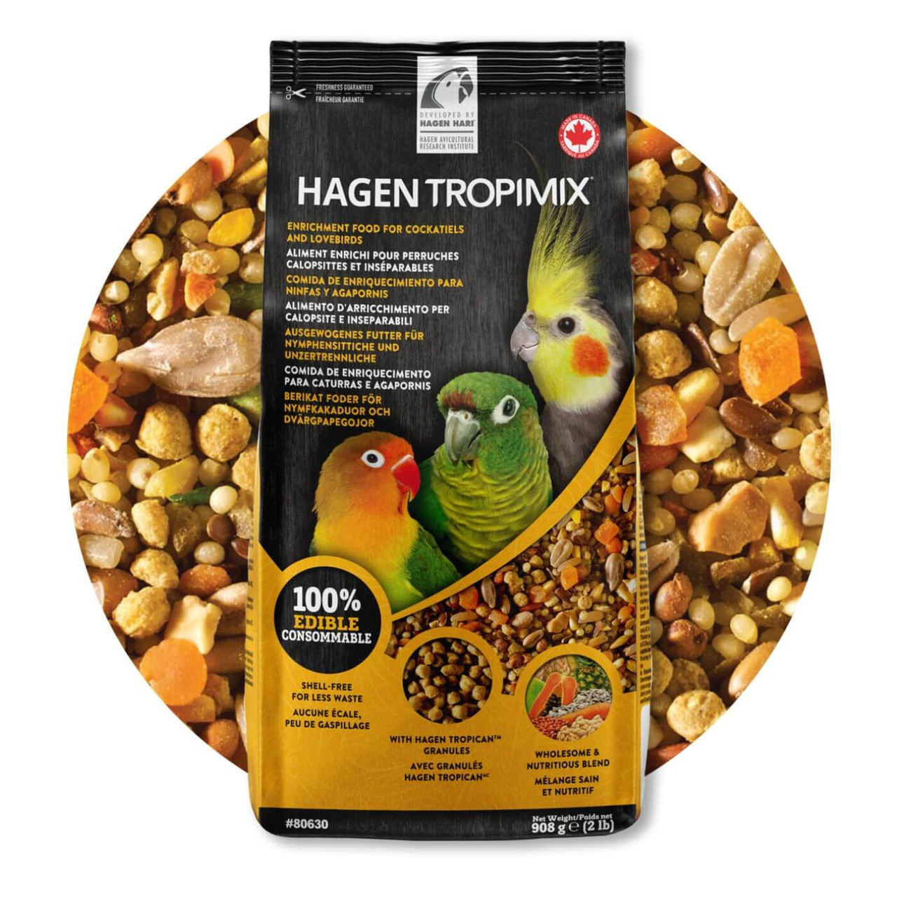 Tropimix Formula Cockatiels and Lovebirds