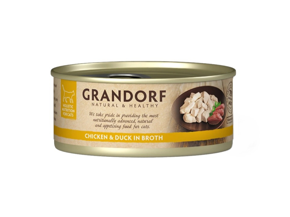 Grandorf Cat Chicken & Duck 70g Tin