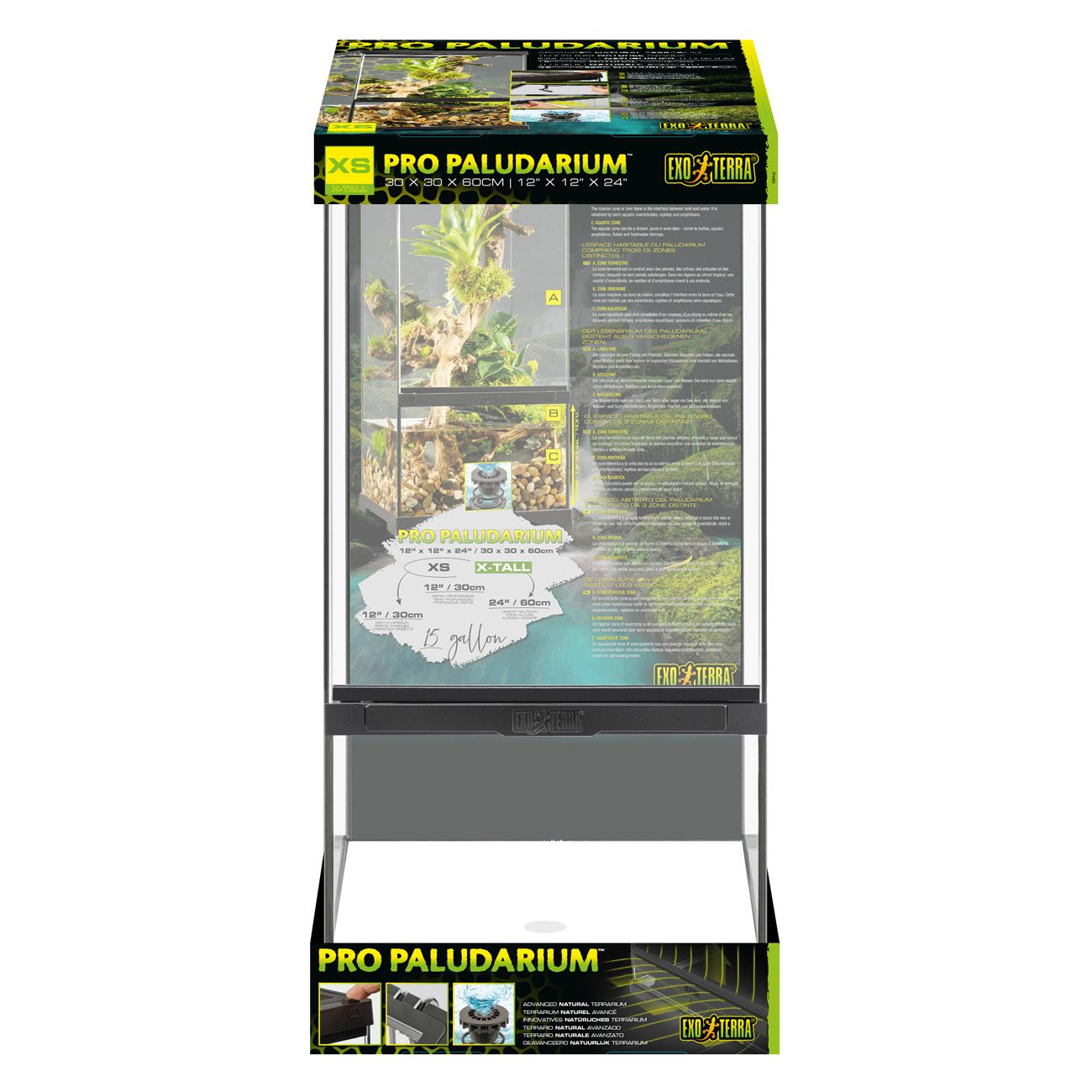 Exo Terra Pro Paludarium 30x30x60cm